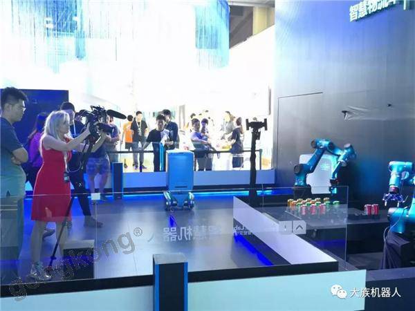 聚焦“新制造”|大族機(jī)器人亮相2018云棲大會(huì)