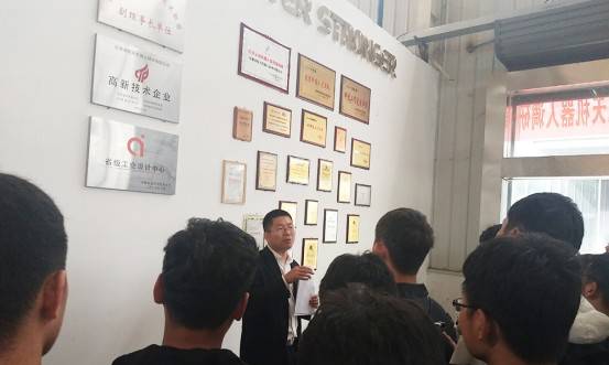 配天機器人安徽工廠又熱鬧了一番