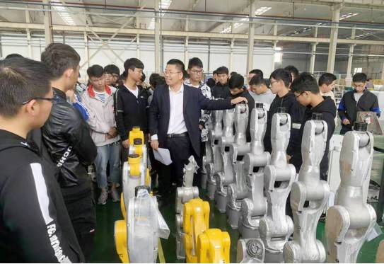 配天機器人安徽工廠又熱鬧了一番