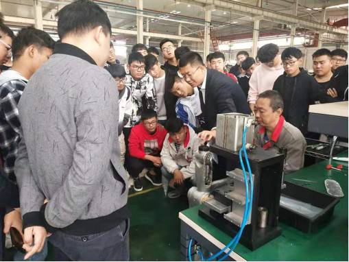 配天機器人安徽工廠又熱鬧了一番