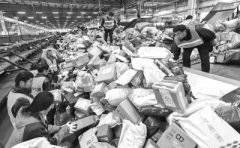 雙十一次日南京包裹量突破1000萬